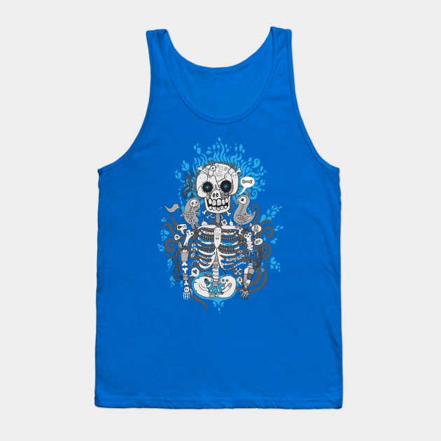 Mr Death Tank Top by wotto